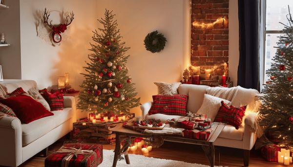 Comment transformer votre petit appartement en un décor de Noël magique