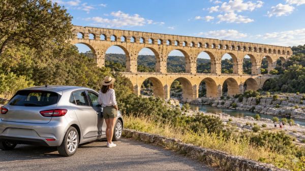 Location de voitures à Nîmes dès 22 € par jour