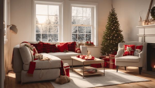 Optimiser la déco Noël dans un petit intérieur