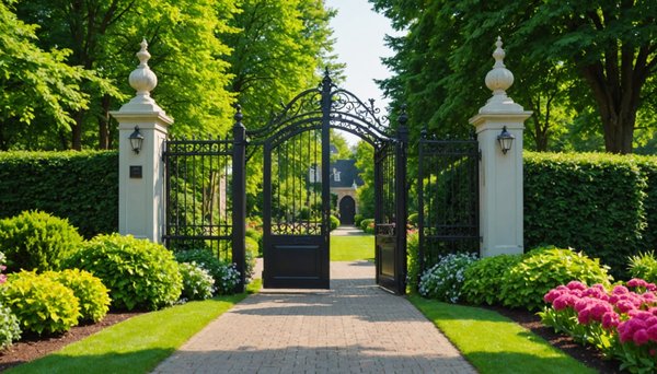 Les portillons de jardin : sécurité et esthétisme sur mesure