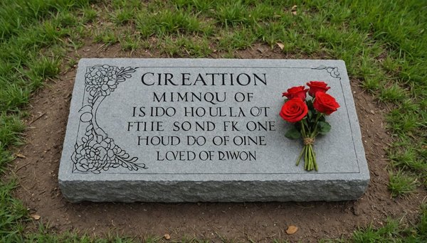 Création d'une pierre funéraire unique pour honorer un proche